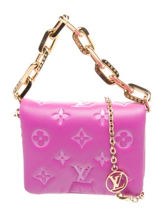 Louis Vuitton Lambskin Coussin Belt Bag