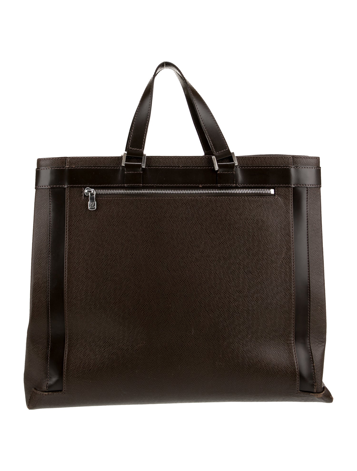 Louis Vuitton Taiga Leather Top Handle Bag Vintage