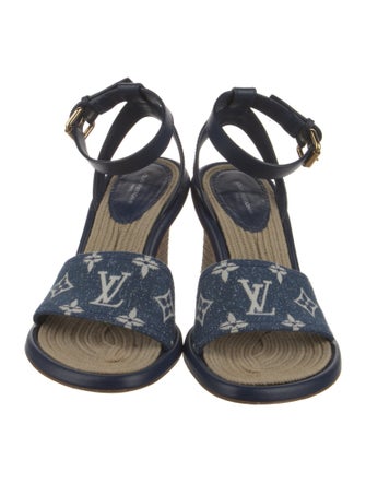 Louis Vuitton LV Monogram Denim Espadrilles