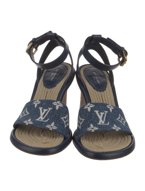 Louis Vuitton LV Monogram Denim Espadrilles