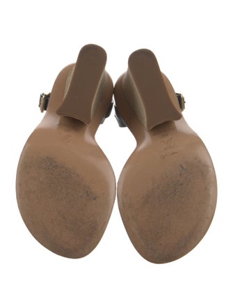 Louis Vuitton LV Monogram Denim Espadrilles