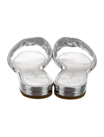 Louis Vuitton LV Monogram Leather Slippers