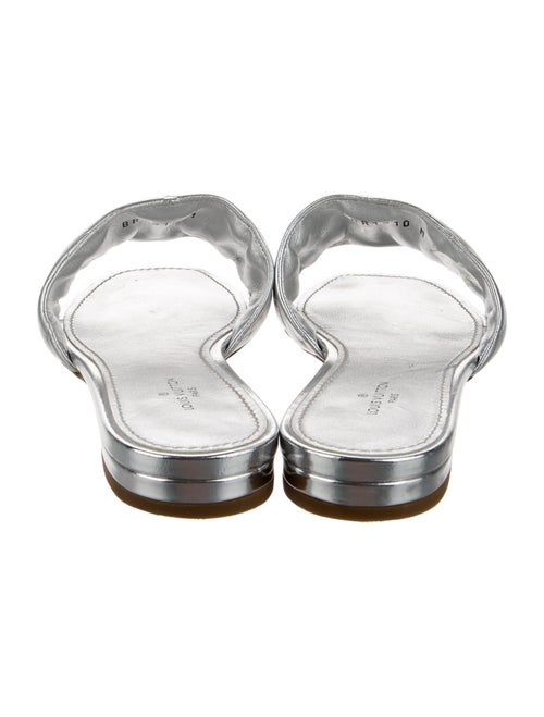 Louis Vuitton LV Monogram Leather Slippers