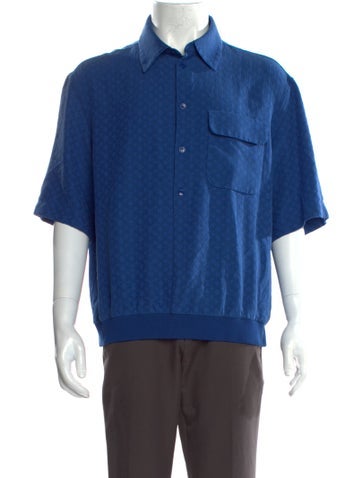 Louis Vuitton Casual Shirts 2023 LV Monogram Shirt M