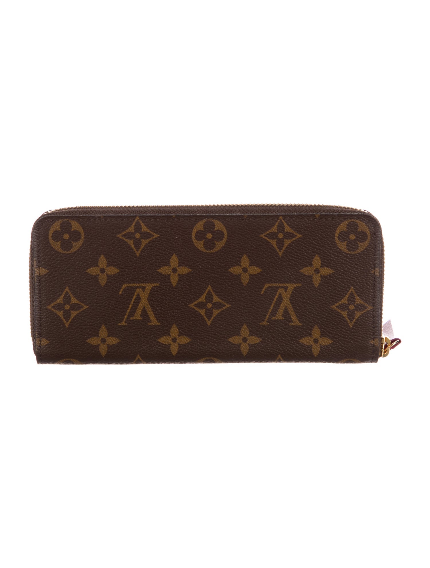 Louis Vuitton Monogram Pattern Coated Canvas Clemence Wallet
