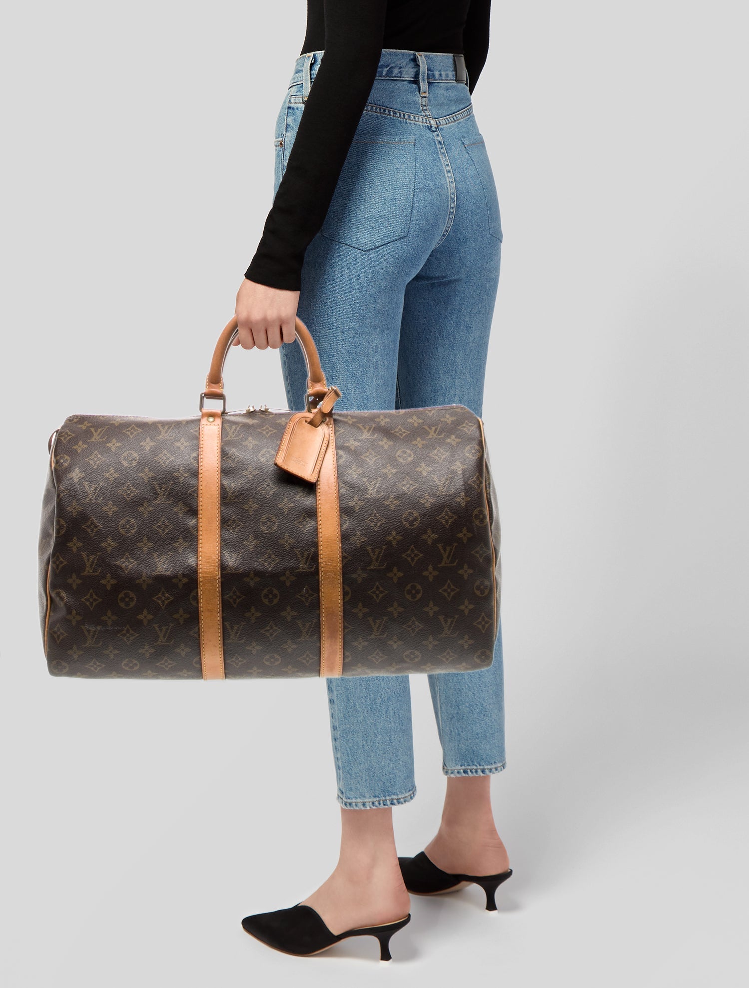 Louis Vuitton LV Monogram Keepall 50 Vintage