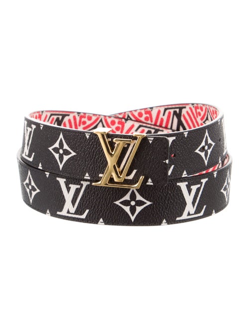 Louis Vuitton Monogram Crafty LV Monogram Belt