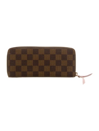Louis Vuitton 2018 Damier Ebene Pattern Clemence Wallet