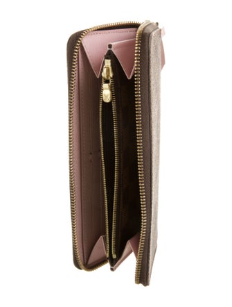 Louis Vuitton 2018 Damier Ebene Pattern Clemence Wallet