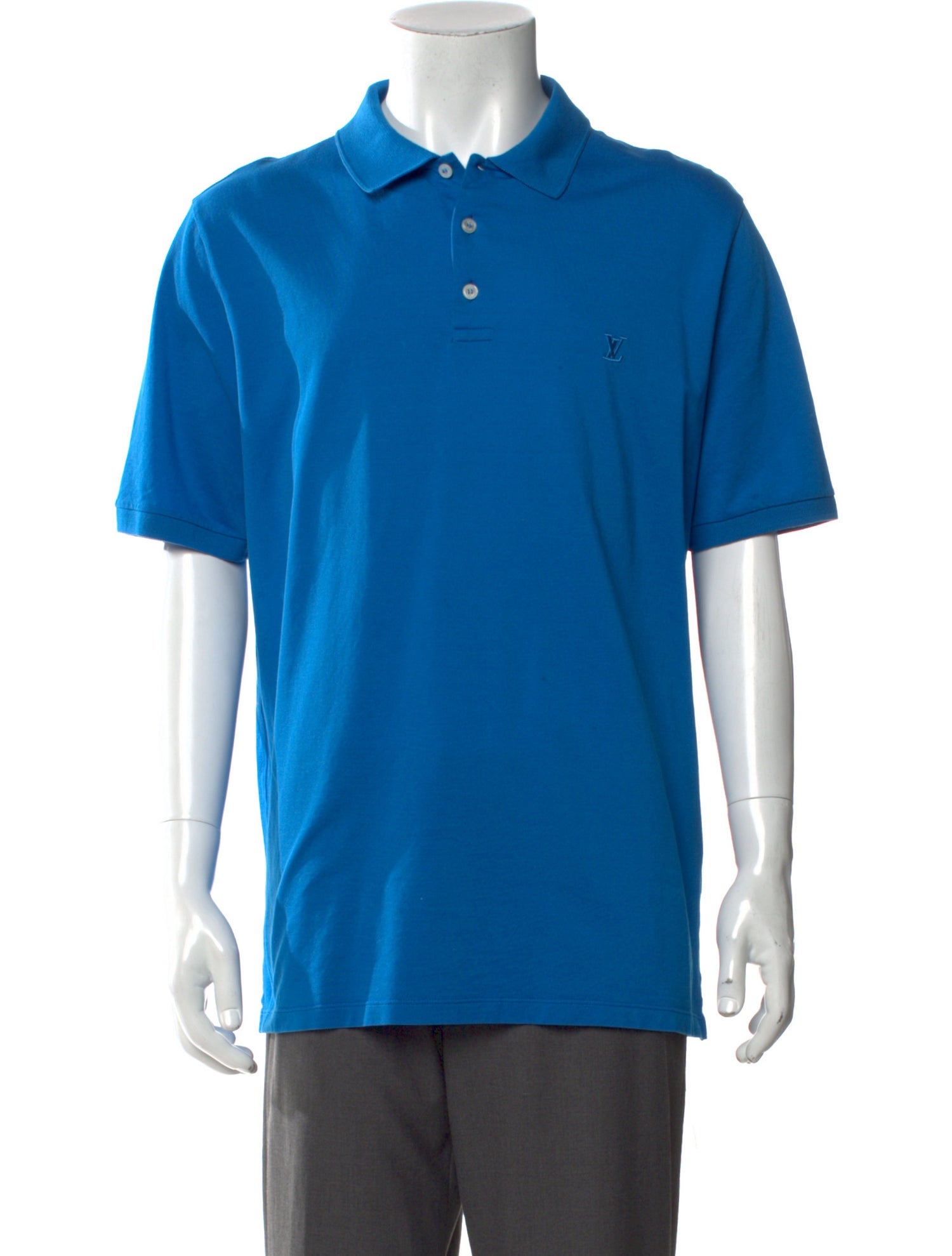 Louis Vuitton 2014 V-Neck Polo Shirt