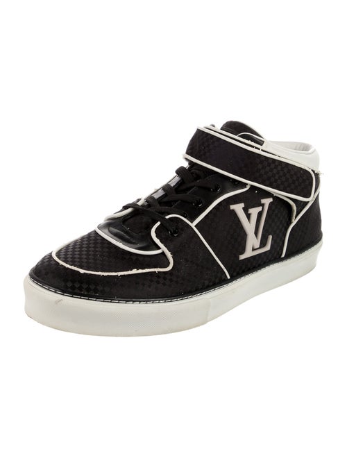 Louis Vuitton Leather Printed Sneakers
