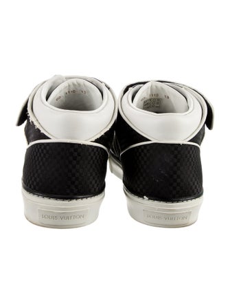 Louis Vuitton Leather Printed Sneakers