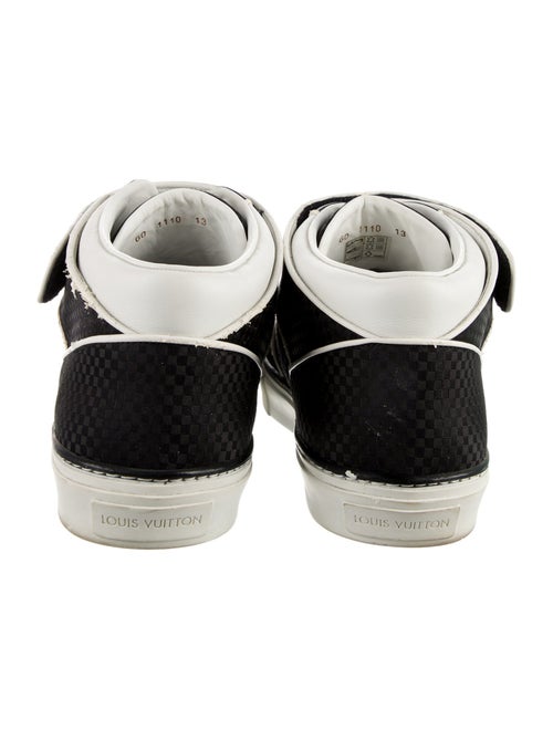 Louis Vuitton Leather Printed Sneakers