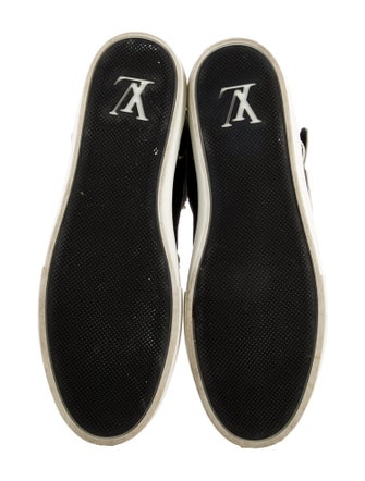 Louis Vuitton Leather Printed Sneakers