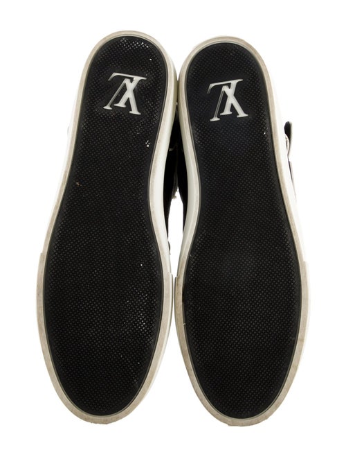 Louis Vuitton Leather Printed Sneakers