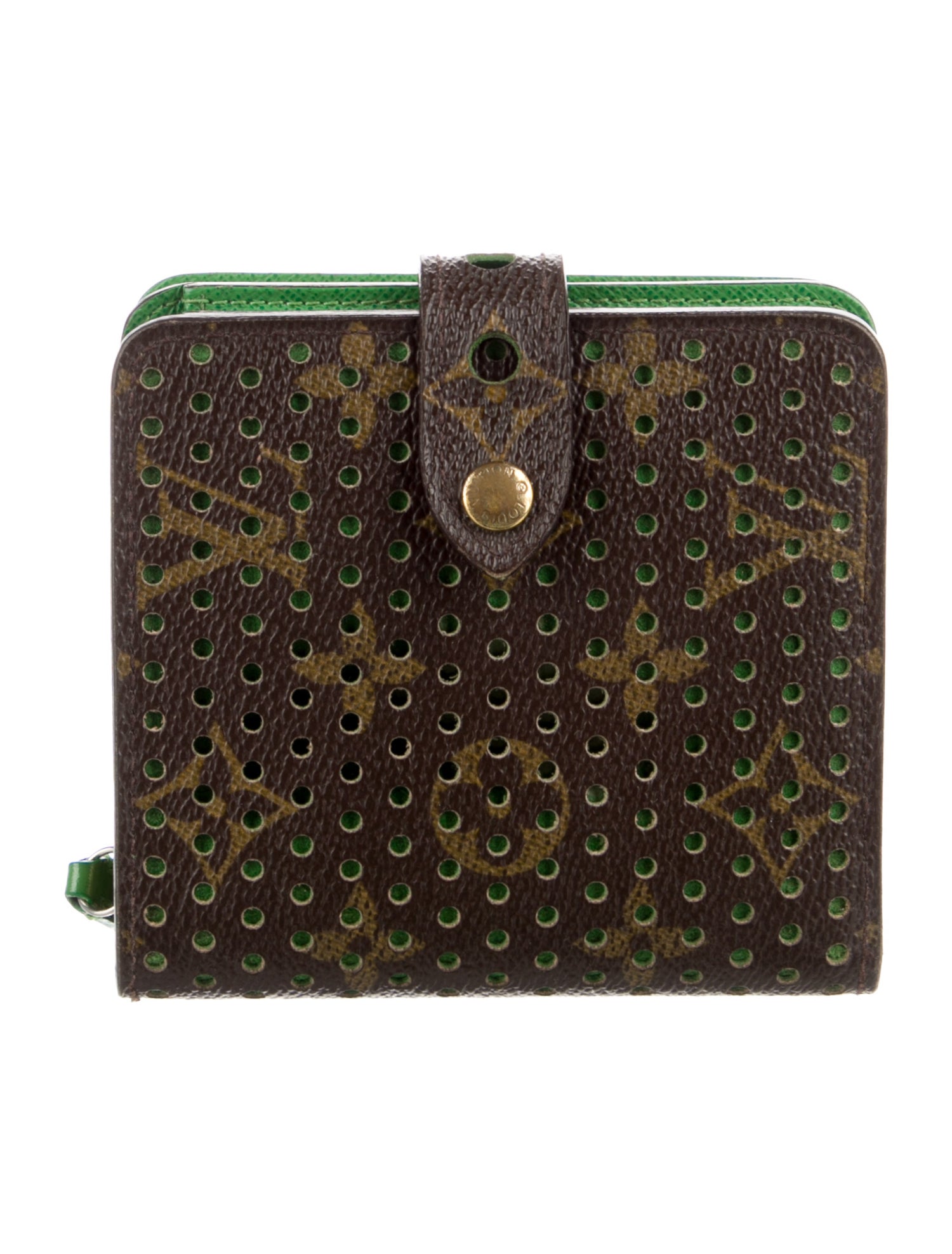 Louis Vuitton Vintage 2006 Compact Zippé Wallet