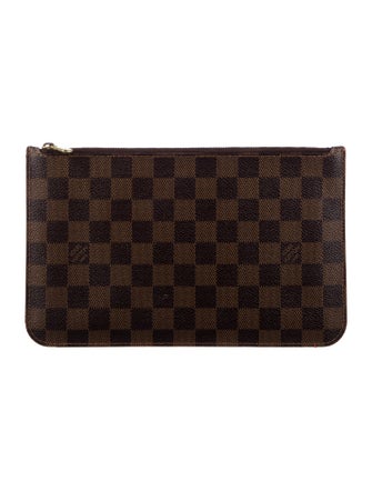 Louis Vuitton 2015 Damier Ebene Pattern Wallet