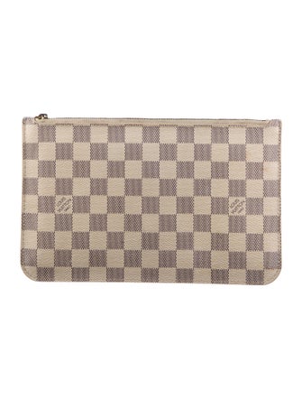 Louis Vuitton Damier Azur Neverfull Pouch