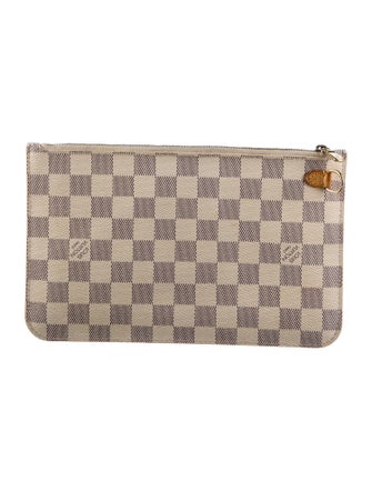Louis Vuitton Damier Azur Neverfull Pouch