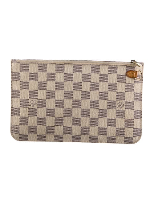 Louis Vuitton Damier Azur Neverfull Pouch