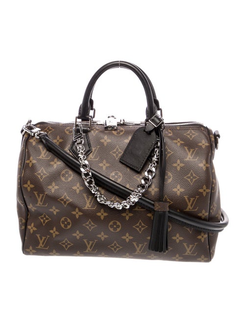 Louis Vuitton LV Monogram Dark Speedy Soft 30 2024
