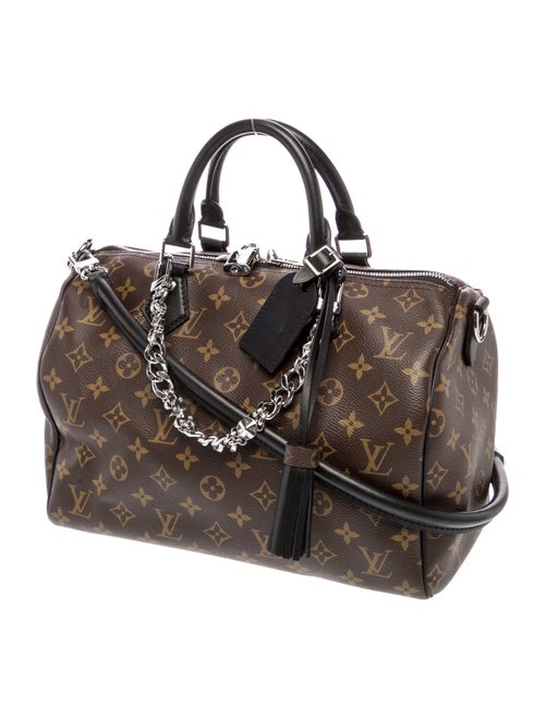 Louis Vuitton LV Monogram Dark Speedy Soft 30 2024