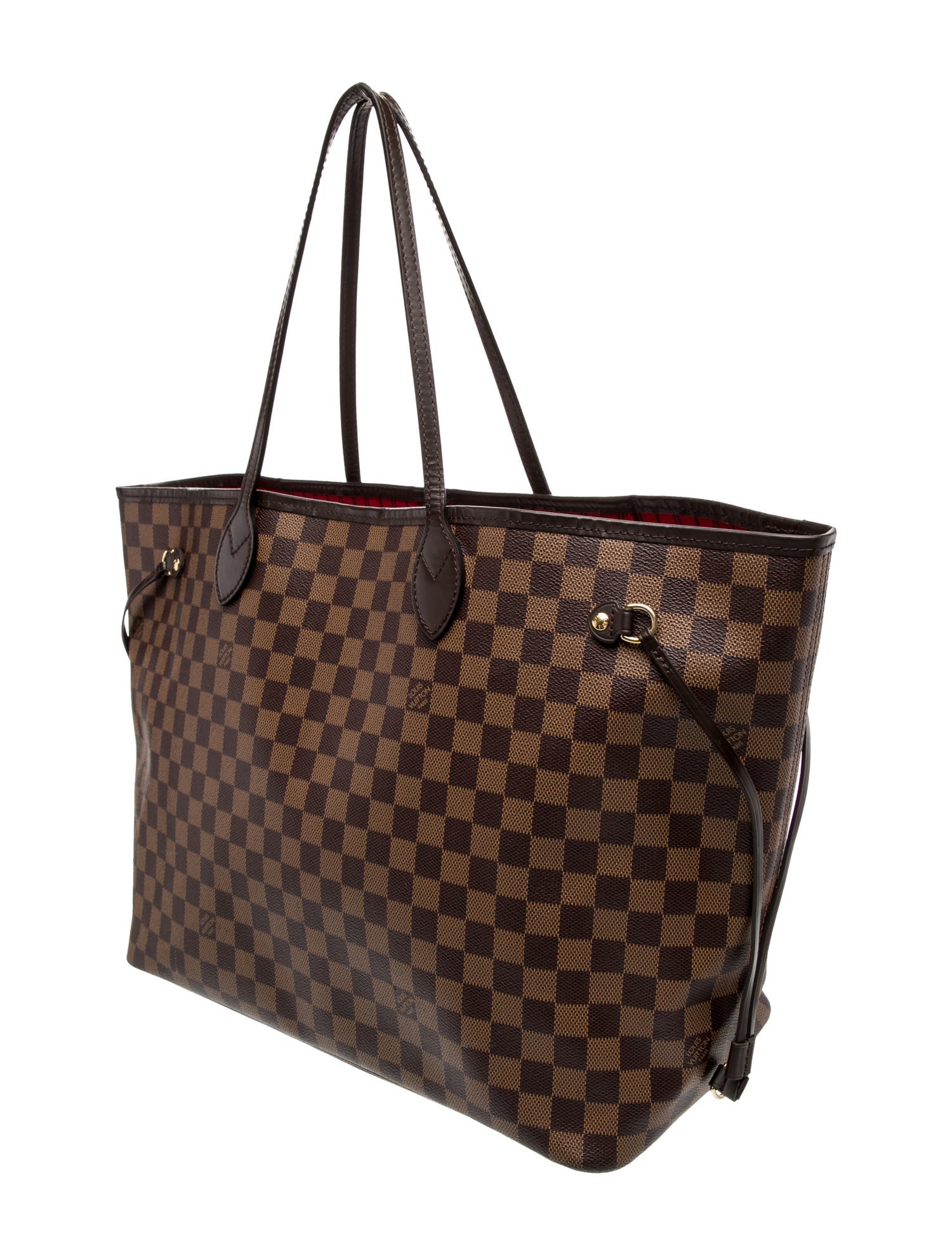 Louis Vuitton Damier Ebene Neverfull w/Pouch GM
