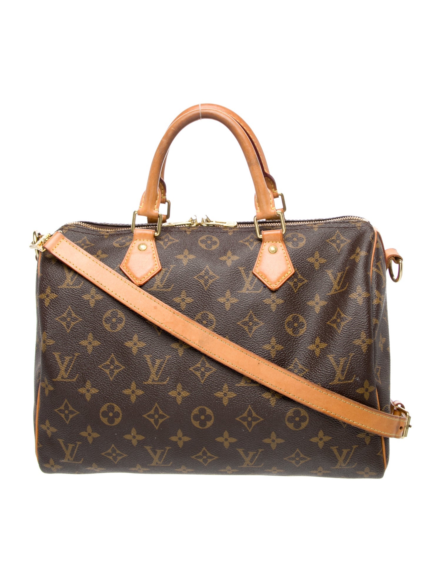 Louis Vuitton LV Monogram Speedy Bandouliere 30