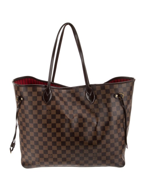 Louis Vuitton Damier Ebene Neverfull w/Pouch GM