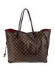 Louis Vuitton Damier Ebene Neverfull w/Pouch GM