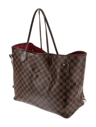 Louis Vuitton Damier Ebene Neverfull w/Pouch GM