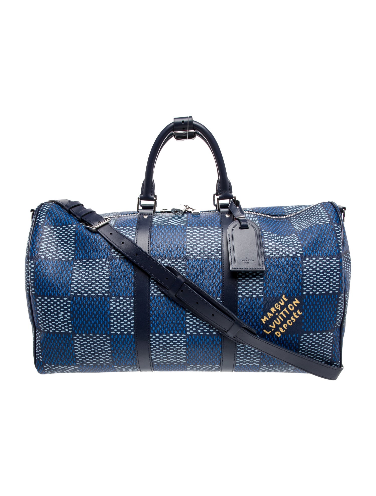 Louis Vuitton Damier Heritage Keepall Bandouliere 50 2024
