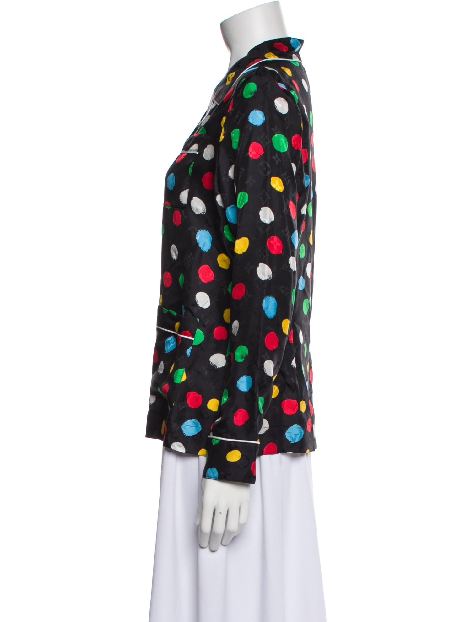 Louis Vuitton 2023 x Yayoi Kusama Button-Up Top