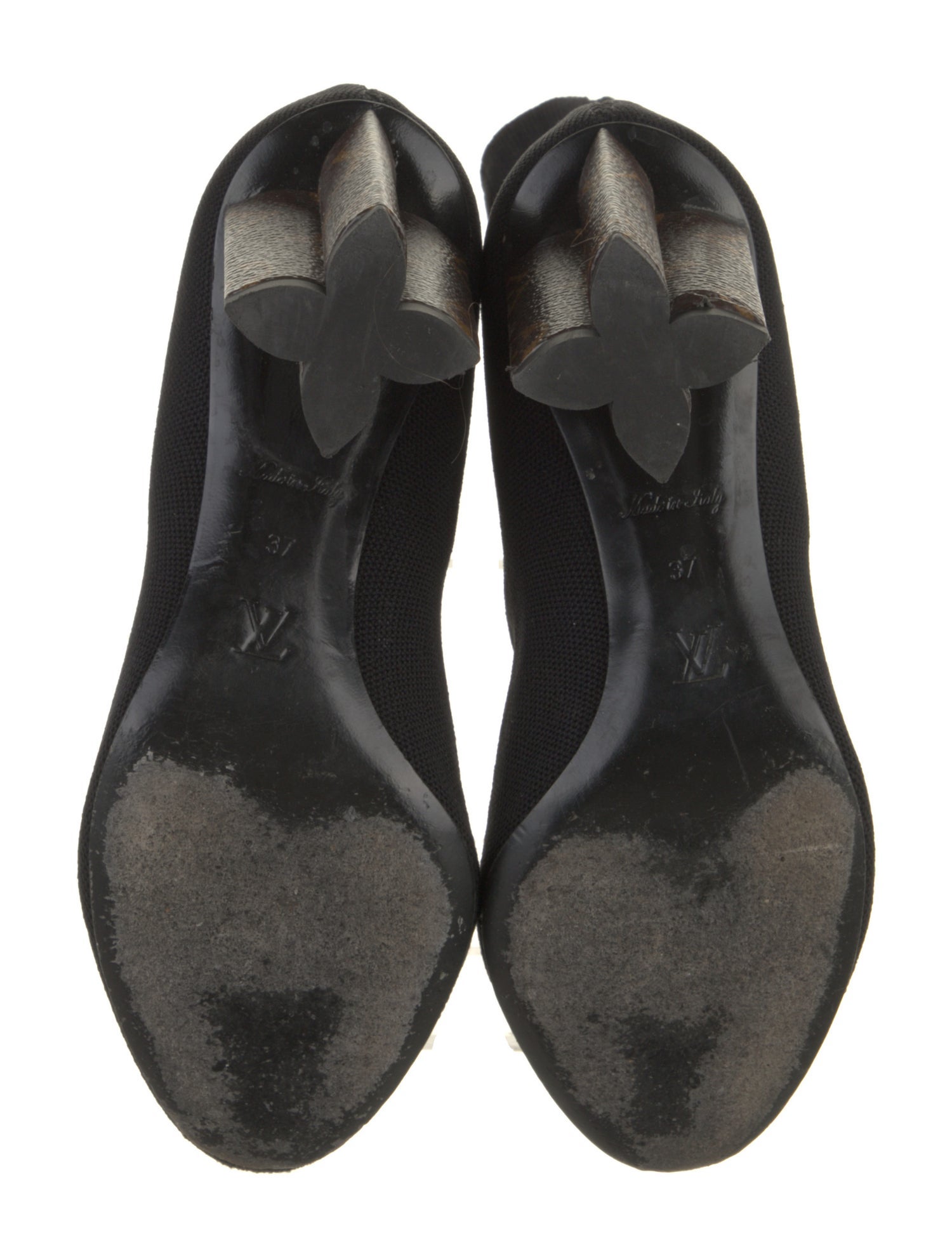 Louis Vuitton LV Monogram Embroidered Accent Sock Boots