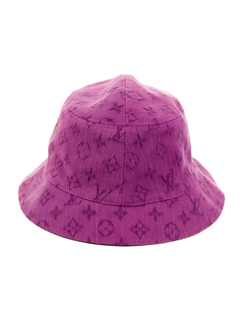 Louis Vuitton Monogram Denim Reversible Bucket Hat