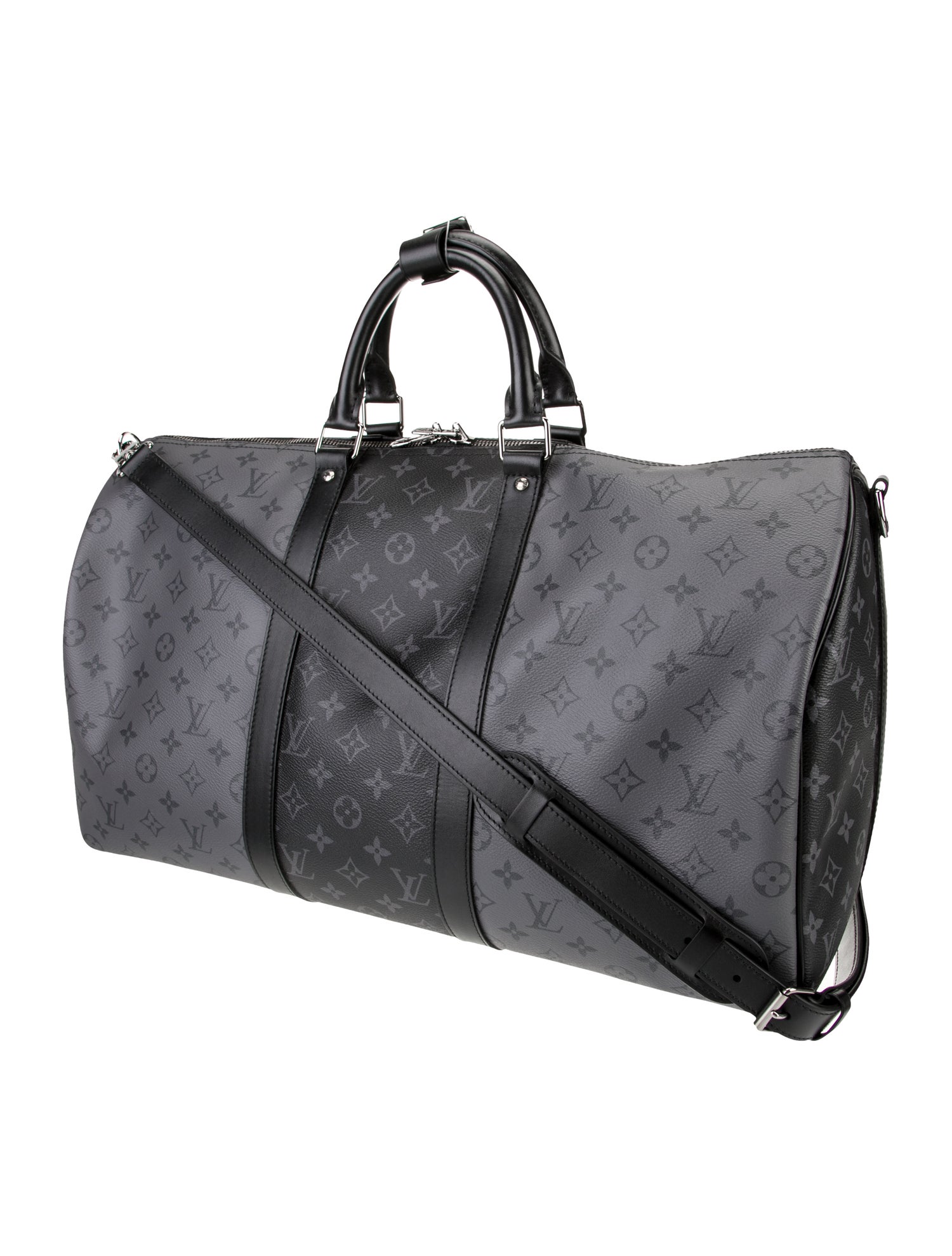 Louis Vuitton Monogram Eclipse Keepall 50