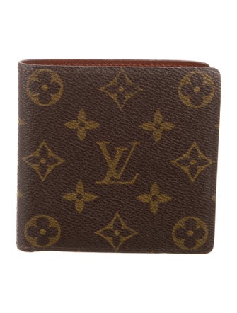 Louis Vuitton LV Monogram Coated Canvas Marco Wallet