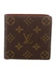Louis Vuitton LV Monogram Coated Canvas Marco Wallet