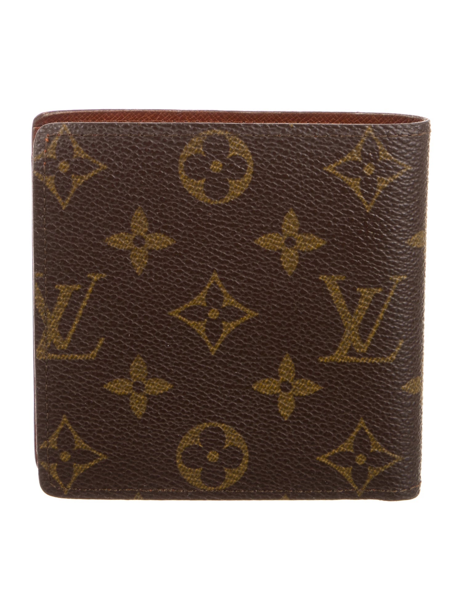 Louis Vuitton LV Monogram Coated Canvas Marco Wallet