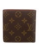 Louis Vuitton LV Monogram Coated Canvas Marco Wallet
