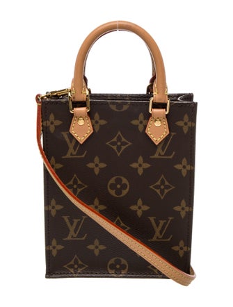 Louis Vuitton LV Monogram Sac Plat Petit