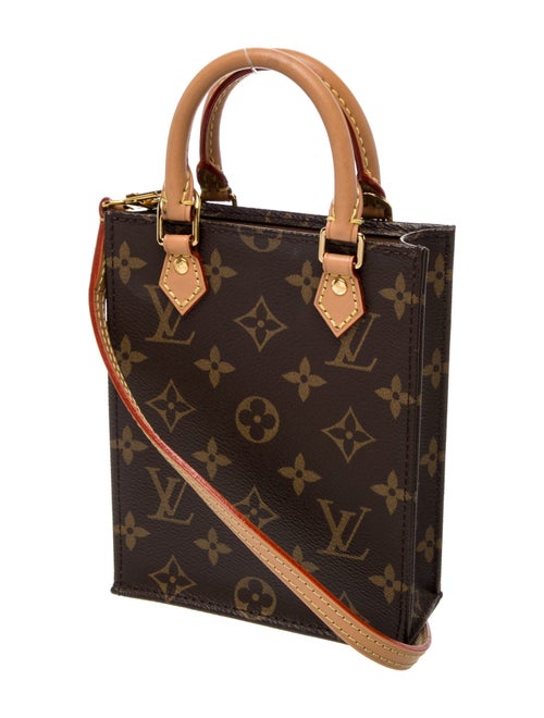 Louis Vuitton LV Monogram Sac Plat Petit