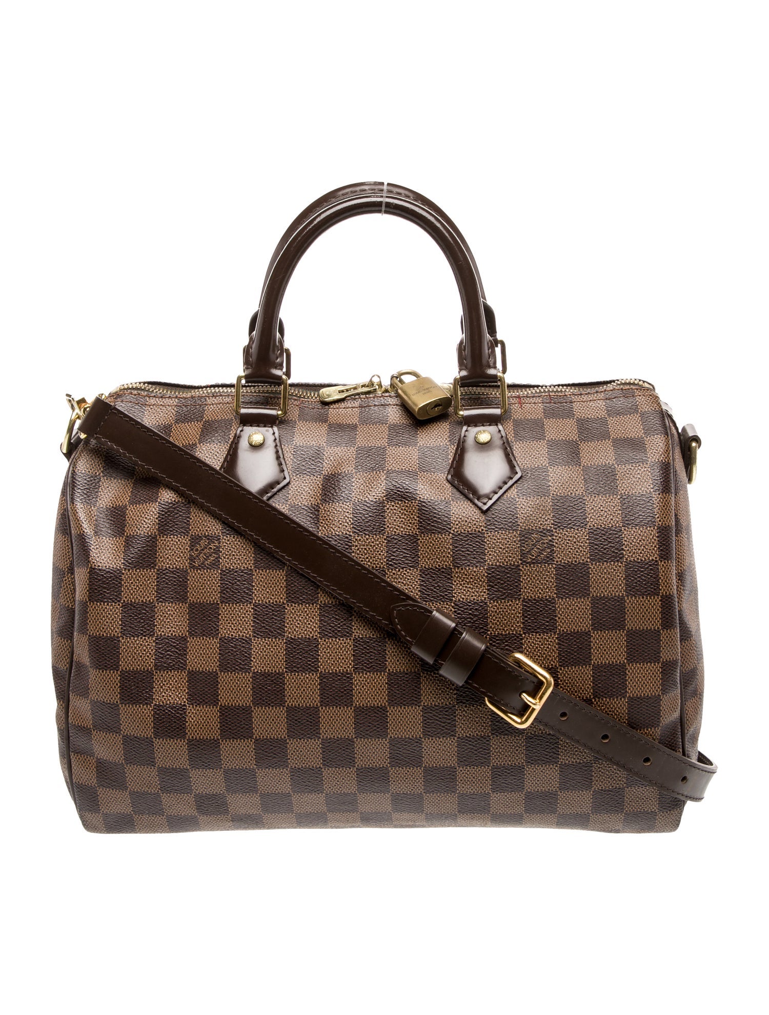 Louis Vuitton Damier Ebene Speedy Bandouliere 30