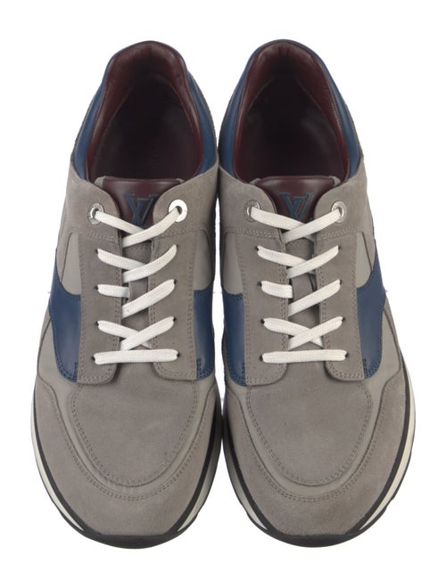 Louis Vuitton LV Monogram Suede Sneakers