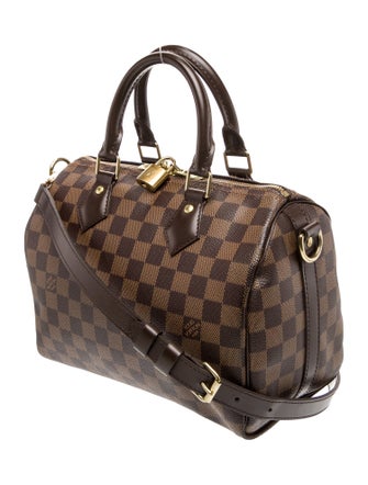 Louis Vuitton Damier Ebene Speedy Bandouliere 25
