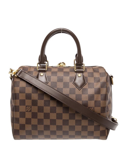 Louis Vuitton Damier Ebene Speedy Bandouliere 25