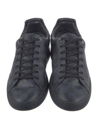 Louis Vuitton Damier Cobalt Printed Sneakers