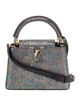 Louis Vuitton Lizard Capucines Mini