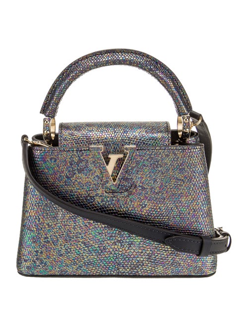 Louis Vuitton Lizard Capucines Mini