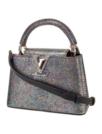 Louis Vuitton Lizard Capucines Mini